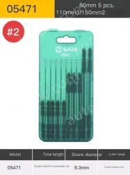 10Pcs Double Head Cross #2 Full length 50/110/150mm-05471