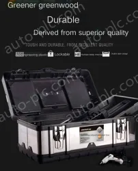 High-end 22 inch stainless steel tool box