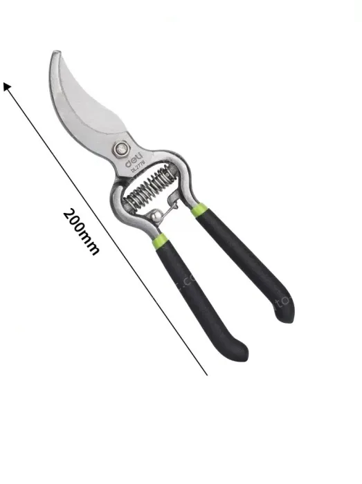 Silver 8 inch-55# carbon steel heavy duty pruning shears