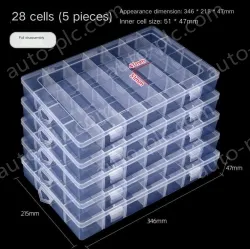 5 pieces of thickener 28 grids