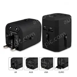 B2C hot sale Travel adapter KRUSB-WLG3334B