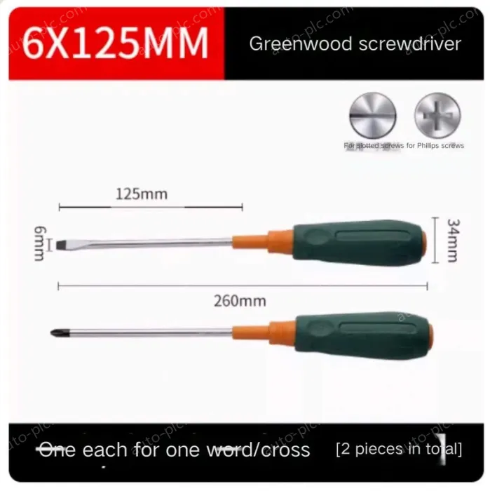 Phillips/flathead screwdriver 6*125
