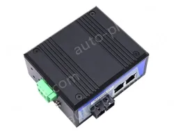 UOTEK 2-Port 100M Network Fiber Optic Transceiver