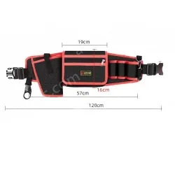 Hand drill bag + waist bag + mineral water hook