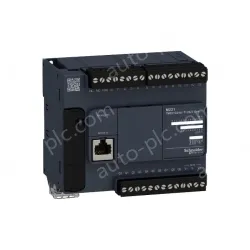 TM221C24U Logic controller, Modicon M221, 24io tr.npn