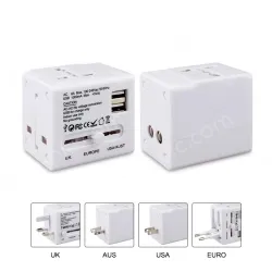 Gifts Hot sales travel adapter KRUSB-WLG3338B