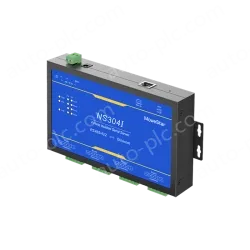 4 Ports RS485/422 Serial to 100M Ethernet Opto-isolated Server