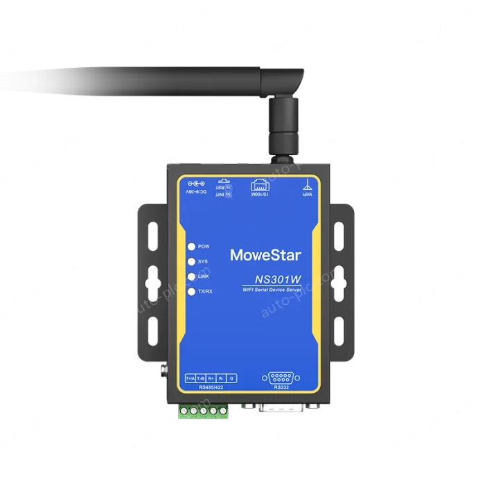 1 Port RS232/485/422 Serial to Wi-Fi/Ethernet Server