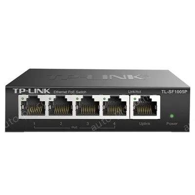 5 port Ethernet PoE switch 4FE (PoE) + 1FE