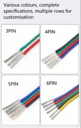LED light connecting cable 18AWG*10 and (34/0.178TS)