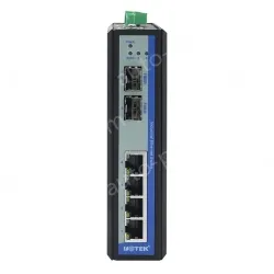 UOTEK UT-6406GM serial 4 Electrical Ports + 2 Optical Ports Full Gigabit Managed Ethernet Switch
