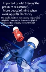 4 pole 32A connector