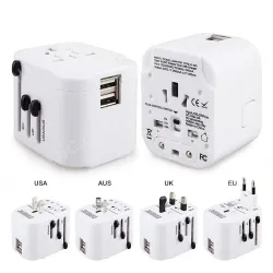 2USB travel adapte 303 KRUSB-WLG3328B