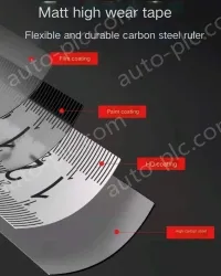 ABS drop resistance 5m ruler width 19mm-91314A