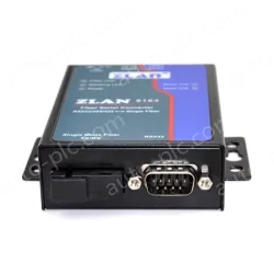 Level-type fiber-to-serial port