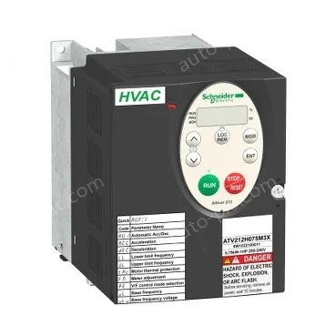 ATV212H075N4 variable speed drive, Altivar 212, 0.75kW, 1hp, 480V, 3 phases, with EMC, IP21