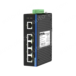 5 Ports 10/100M T(x) Din-Rail Unmanaged Industrial Ethernet Switch