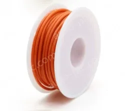 Silicone high temperature cable 28AWG Orange