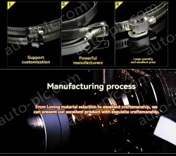 304 stainless steel handle clamp 13-23