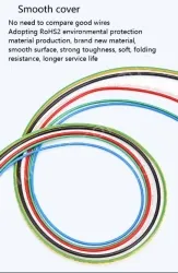 Teflon Wire Cable 16AWG Red 19 cores