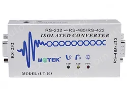 UOTEK Industrial RS-232 to RS-485/422 Converter with Isolation