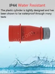 32A4 pole 400V connector