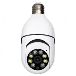 1080P-E27 lamp holder wireless WiFi full color light camera