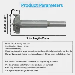 Woodworking hole opener 70mm