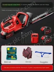 Industrial upgrade single-edged 10-cell 4.0Ah two batteries and one charger