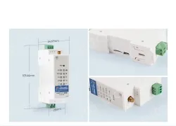 220V powered rail Cat 1 DTU