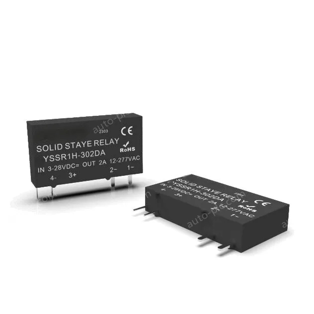 Solid State Relay 1NO/Ith: 2A solid-state DC controlled AC(including base)