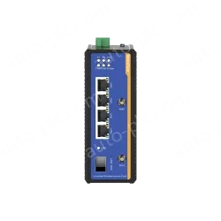 1 Port Gigabit SFP + 4 Ports Gigabit RJ45 Din-Rail Dual Band Wi-Fi6 Wireless Router