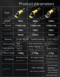Decoration 760W rear switch multi-functional package