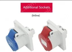 16A4 pole 400V connector