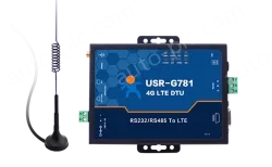 An industrial router with serial port