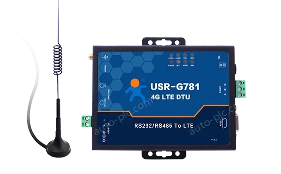An industrial router with serial port