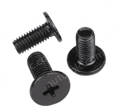 Carbon steel thin head screws M6*16*12