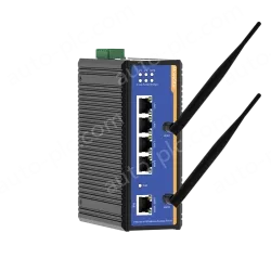 5 Ports Gigabit RJ45 Din-Rail Dual Band Wi-Fi6 Wireless Router