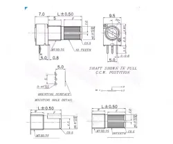 PWM DC motor governor DC12V-DC40V speed regulation module