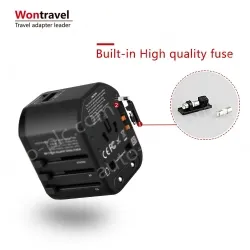 Universal travel adapter KRUSB-WLG3306B