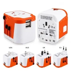 2USB travel adapte 303 KRUSB-WLG3328B