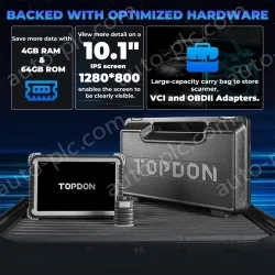 TOPDON Phoenix Plus Integrated Diagnostic Tool Bi-Directional Control Topology Mapping 41 Maintenance Services ECU Coding VAG 2 Years Update