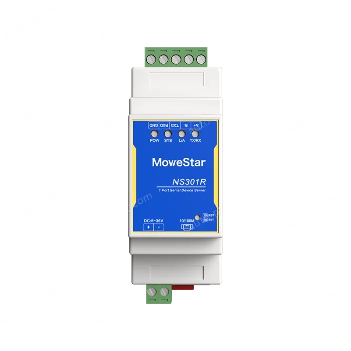 1 Port RS232/485 Serial to 100M Ethernet Server