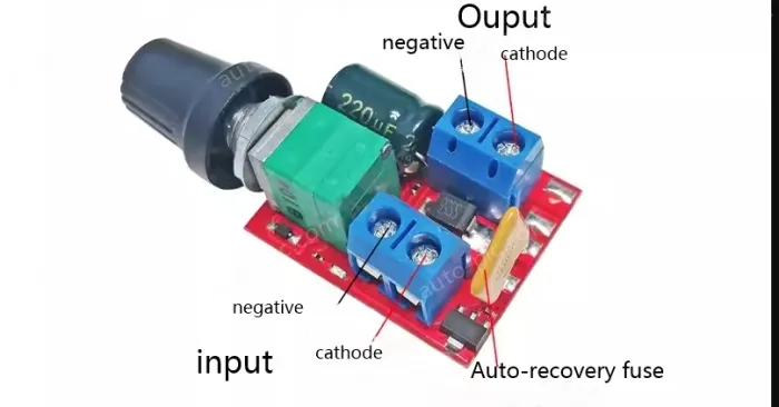 PWM DC motor governor DC4.5V-35V speed regulation module