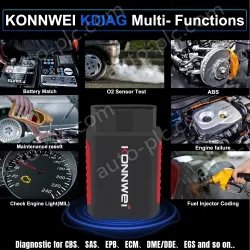 K DIAG Automotive Fault Diagnosis Instrument Engine Fault Reading Fault Code Query Playback Function Testing Tools