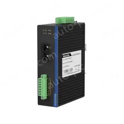 Din-Rail RS232/485/422 Serial To Fiber Modem