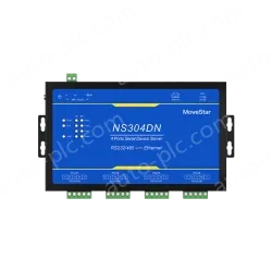 4 Ports RS232/485 Serial to 100M Ethernet Server