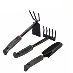 Hole shovel + five-tooth rake + dual-purpose nail rake hoe