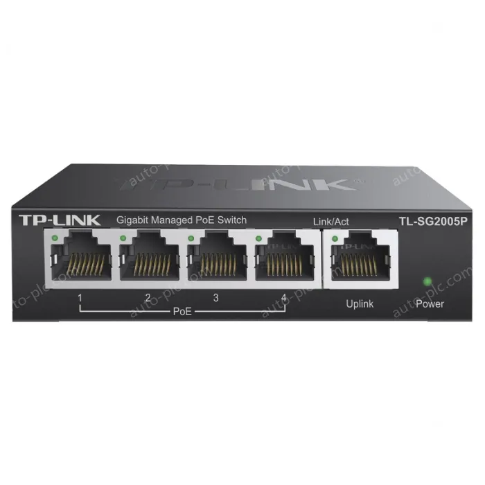 5 port Full gigabit cloud-managed PoE switches