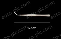 Stainless steel tweezers Curved tip (thick) 12.5cm
